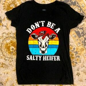 Don’t be a salty heifer shirt